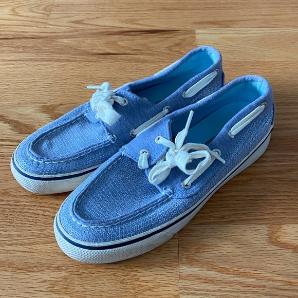 Sperry Top-Sider Sequins "Bahama" Boat Shoe (5) - Picture 1 of 10